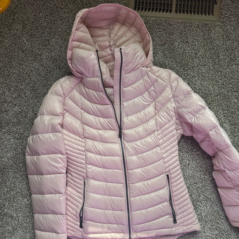 Michael Kors Blush Quilted Puffer Jacket
